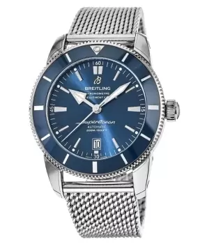 Image of Breitling Superocean Heritage II Automatic 46 Blue Ceramic Bezel & Dial Mens Watch AB2020161C1A1 AB2020161C1A1