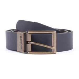Image of Barbour Reversible Leather Belt Gift Box Black Large