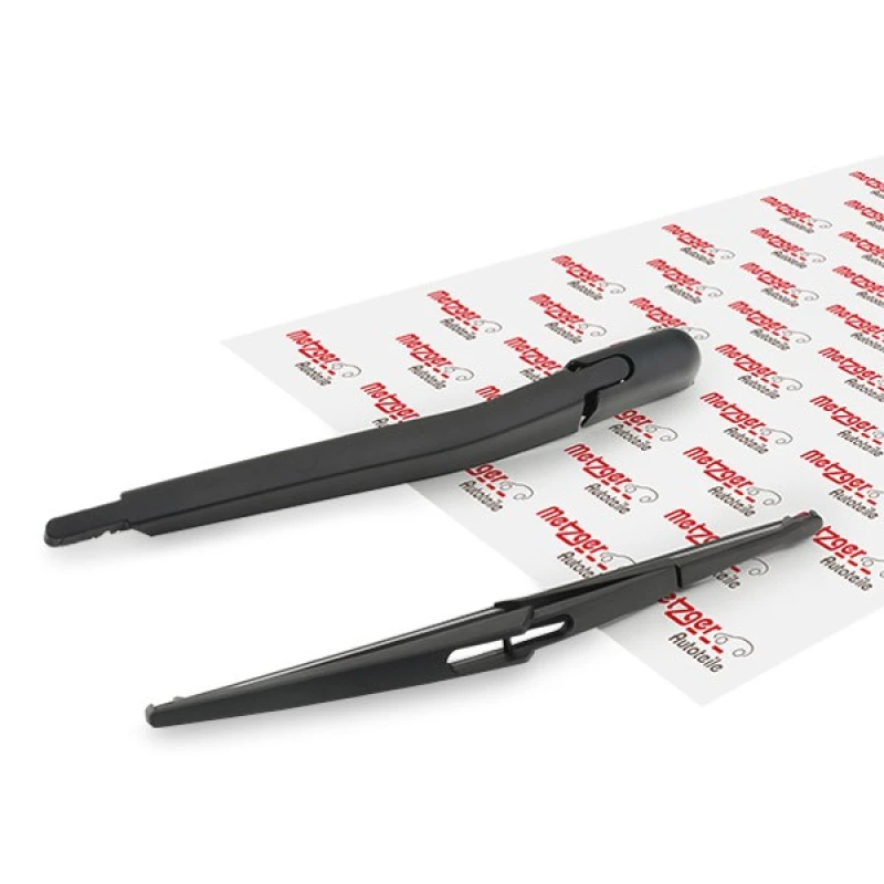 Image of METZGER 2190282 Wiper Arm with wiper blade, Rear, with cap Wiper Arm,windscreen washer (301)