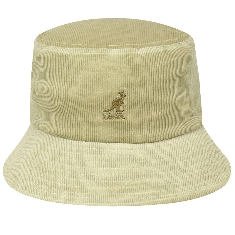 Image of Kangol Kangol bucket hat with cord Beige Male M
