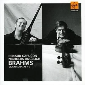 Image of Violin Sonatas Capucon by Johannes Brahms CD Album
