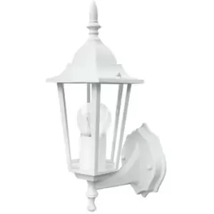 image of Netlighting Milano Outdoor Up Wall Lanterns White, IP44 20.8x36x17cm