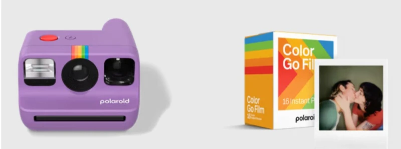 Image of Polaroid Polaroid Go Generation 2 66.6 x 53.9mm Purple 6566