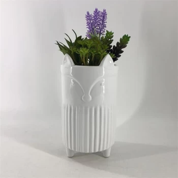 Stanford Home Home Succulent Pot - Fox Ceramic