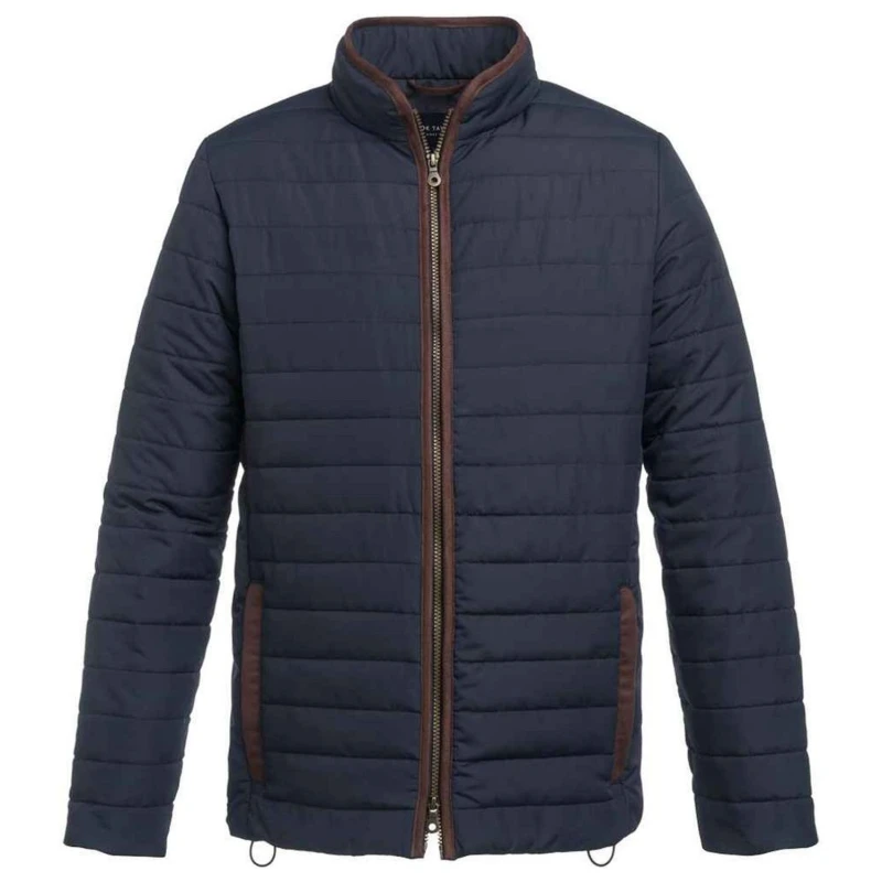 Image of Brook Taverner Brook Taverner Men Padded Jacket in Navy Size: X-Small Navy XS Male 5063470448050