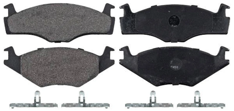 Image of A.B.S. 36540 Brake pad set without integrated wear sensor Brake Pad Set,disc brake (402)