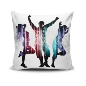 image of NKRLNT-343 Multicolor Cushion