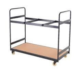 Image of Titan Folding Exam Desk Trolley 25 Capacity KF78655