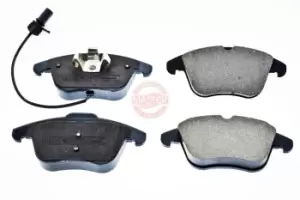 Image of MASTER-SPORT Brake pad set AUDI 13046072562N-SET-MS