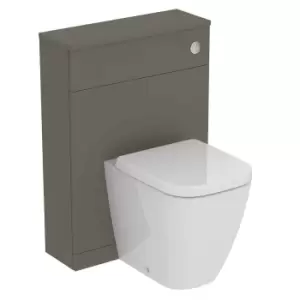 image of Ideal Standard I.life S Matt Quartz Grey Wc Unit, Back To Wall Toilet, Matt Quartz Grey Worktop And Soft Close Seat Pack