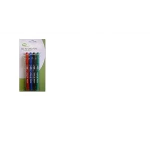 image of Media Twin Tipped CD/DVD Marker Pens 4 Pack