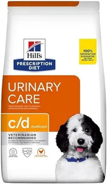 image of Hill's Prescription Diet Canine c/d Multicare Urinary Care Chicken Dog Food 2kg