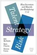Image of talent strategy risk how investors and boards are redefining tsr