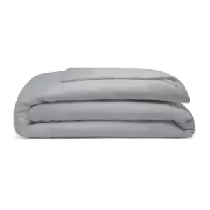 Image of Belledorm Pima Cotton 450 Thread Count Duvet Cover (Double) (Platinum)