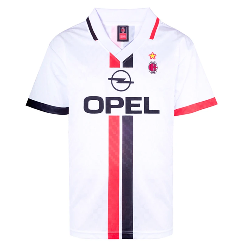 Image of Score Draw AC Milan 1996 Away Retro Football Shirt MILAN96APYSS-XXXL XXXL Mens Sportswear