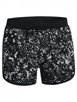 Image of Urban Armor Gear Fly By 2.0 Printed Shorts - Black, Size 2XL, Women