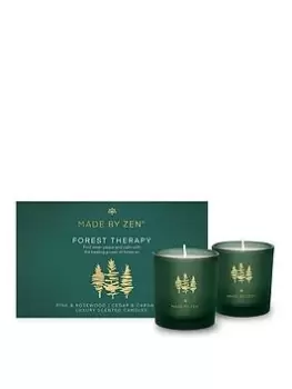 image of Made By Zen Forest Therapy Gift Set - 2 Candle Set