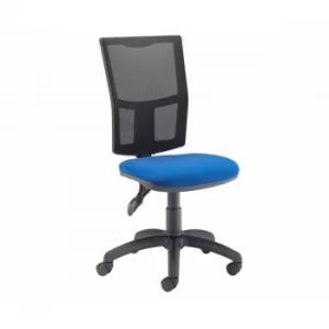 image of TC Office Calypso High Back Twin Lever Operator Chair with Mesh Back, Royal Blue