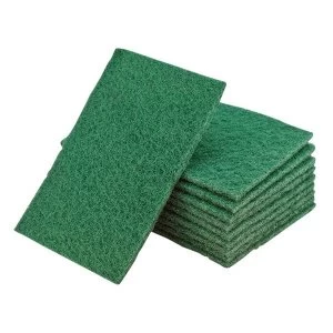 Image of Flexipads World Class Hand Pads Green Medium 230 x 150mm (Pack 10)