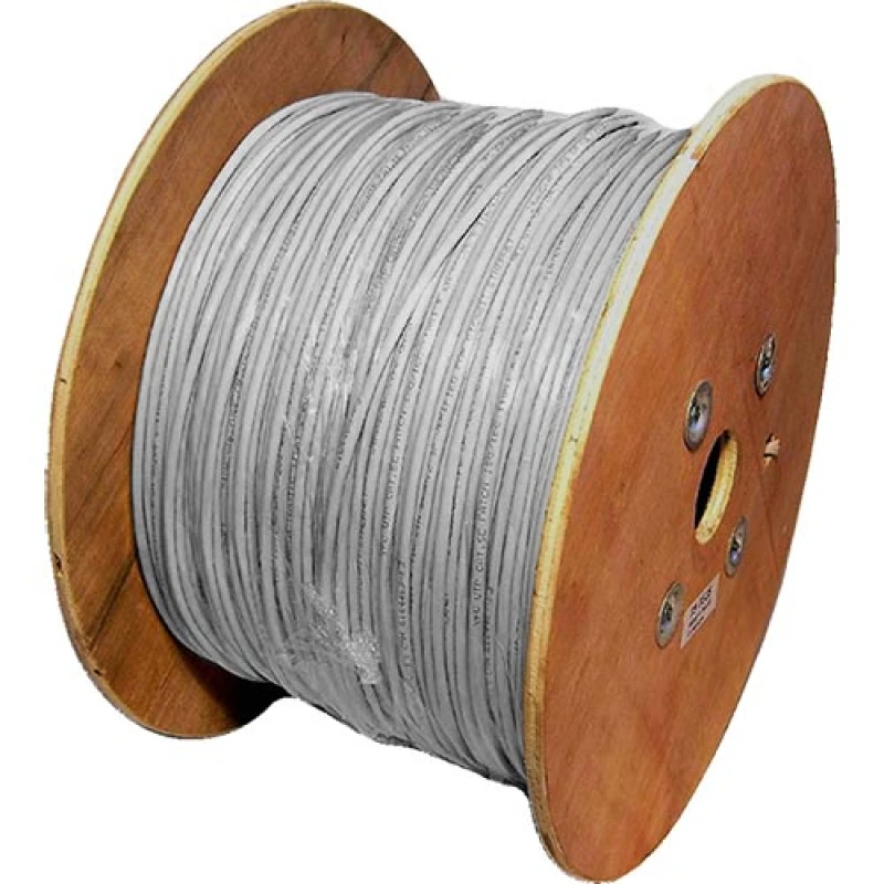 Image of Cablenet Cat6 Grey U/UTP PVC 24AWG Stranded Patch Cable 500m Reel