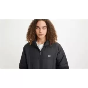 Image of Levis Telegraph Hood Shrt Jkt Caviar - Black