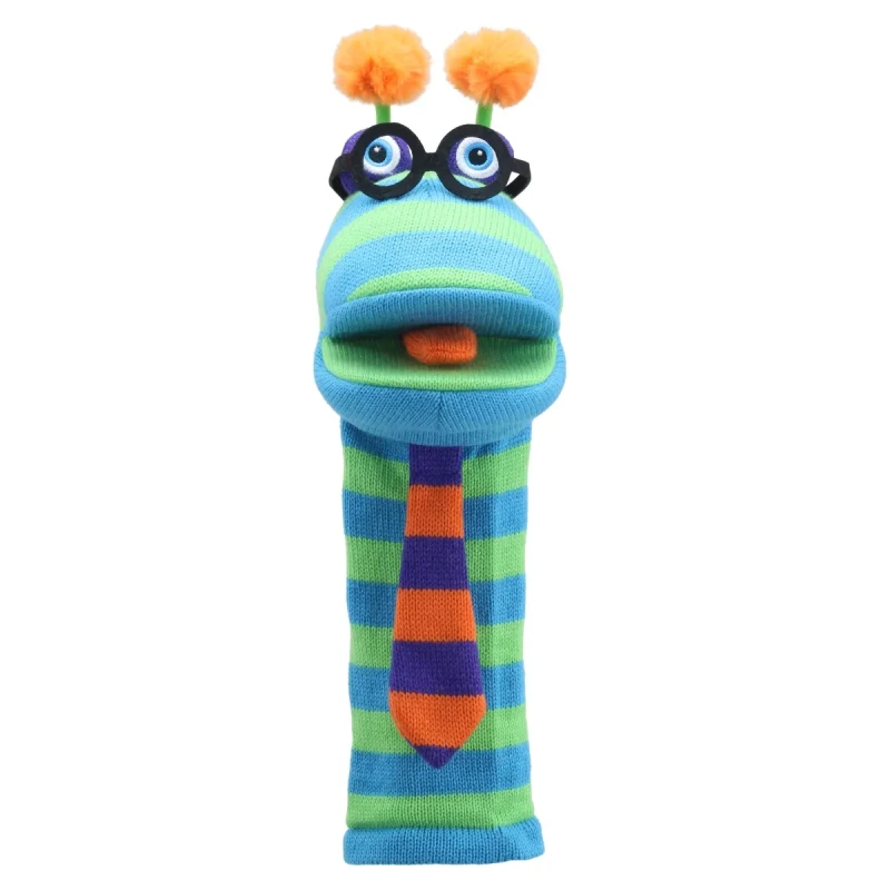 Image of The Puppet Company Eco Sockettes Dylan Multi unisex
