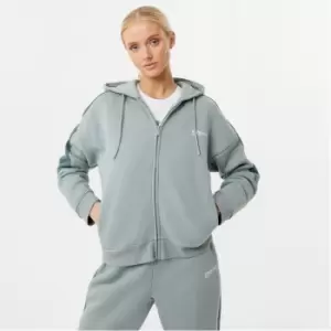 Image of Everlast Block Zip Hoodie - Green