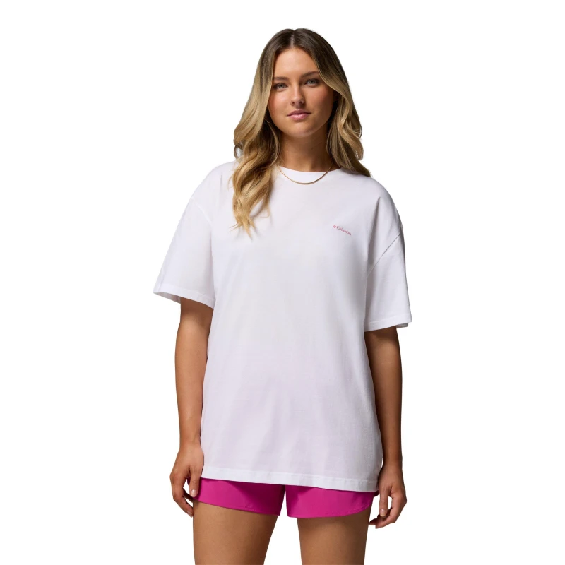 Image of Columbia Columbia Roll Grph T Ld62 White Floral female 8 (XS)