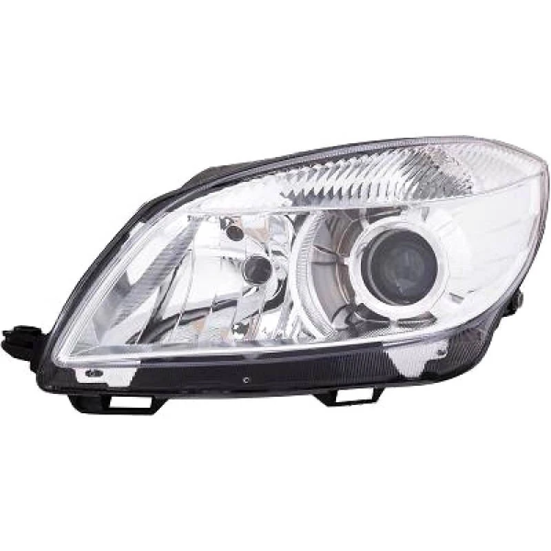 Image of DIEDERICHS 7801787 Headlights H7/H7, Left, with motor for headlamp levelling Headlight (259)