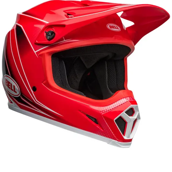 Image of Bell MX-9 MIPS Zone Red Full Face Helmet Size M