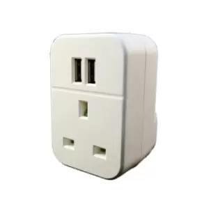 image of EnerGenie ENER028 mobile device charger Universal White AC Indoor