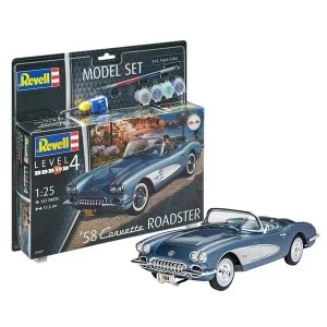 image of 58 Corvette Roadster 1:25 Revell Model