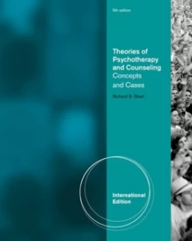 Image of Theories of Psychotherapy and Counseling by Richard Sharf Paperback