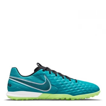 Image of Nike Tiempo Legend 8 Academy TF Artificial-Turf Soccer Shoe - AquaMarine/Lime