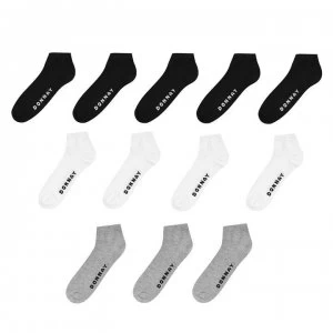Image of Donnay Trainer Socks 12 Pack Mens - Multi Asst