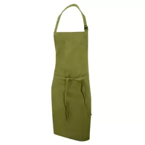 Dennys Multicoloured Bib Apron 28x36ins (Pack of 2) (One Size) (Olive)