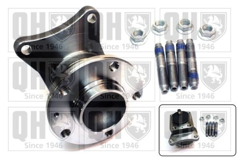 Image of QUINTON HAZELL Wheel bearing kit QUINTON HAZELL QWB1397