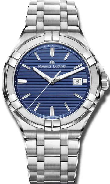 image of Maurice Lacroix Watch Aikon Mens D - Blue ML-1494