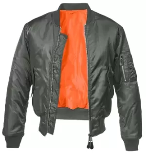 Image of Brandit MA1 Bomber Jacket anthracite