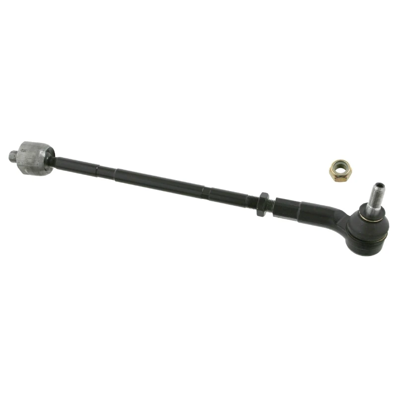 Image of FEBI BILSTEIN 26099 Tie Rod OE Turbo NEW, Front Axle Right, with lock nut Rod Assembly (284)