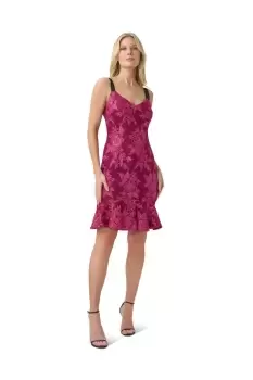 Image of Sequin Embroidery Dress