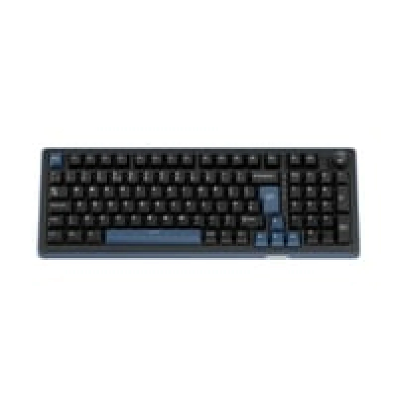 Image of Ducky OK-M Tri-mode Mechanical Keyboard 98 Black-Blue UK Wine Red Swit