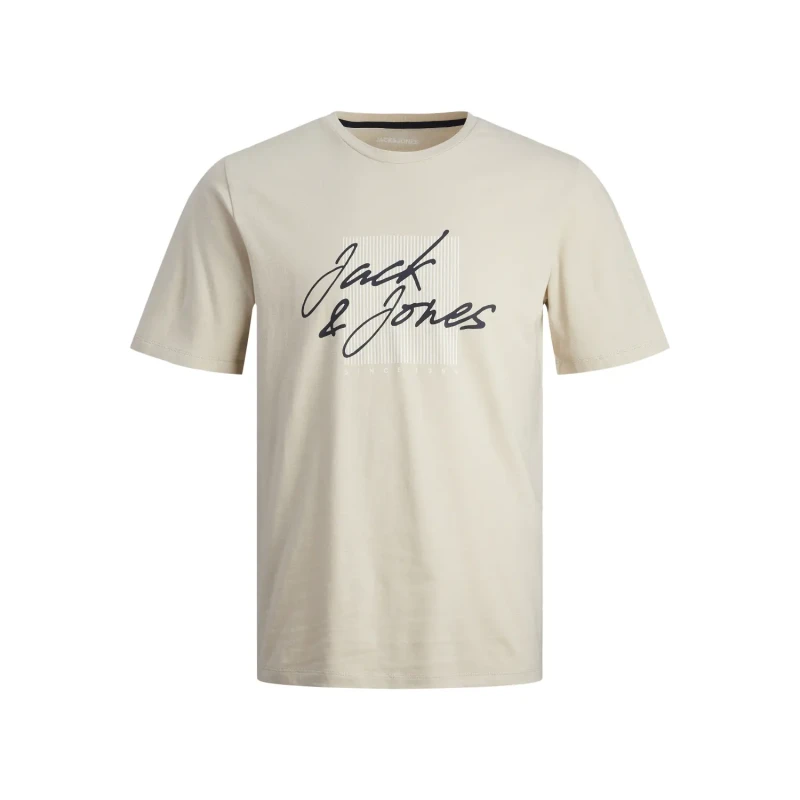 Image of jack & jones T-Shirt round neck child Jack & Jones Zuri Beige Male 14 ans