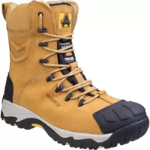 image of Amblers Mens Safety FS998 Waterproof Safety Boots Honey Size 14