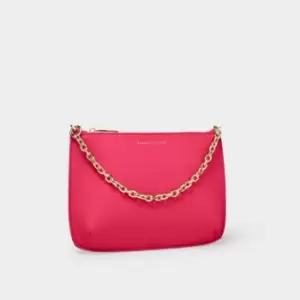 Fuchsia Astrid Chain Clutch KLB2979