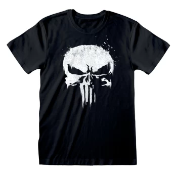 image of Punisher TV - Logo Unisex Large T-Shirt - Black