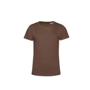 Image of B&C Womens/Ladies E150 Organic Short-Sleeved T-Shirt (M) (Coffee)