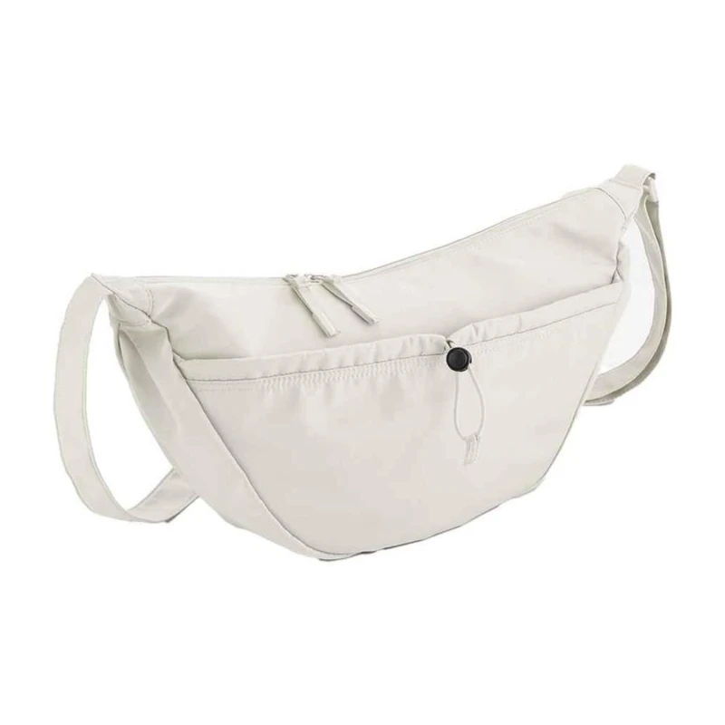 Image of Quadra Mens Studio Crossbody Bag in Natural Natural Male One Size