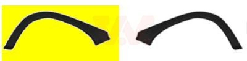 Image of VAN WEZEL Fender flare VAN WEZEL 3776523