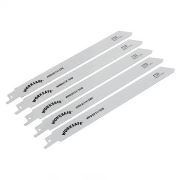 image of Reciprocating Saw Blade Metal 225MM 18TPI - Pack of 5